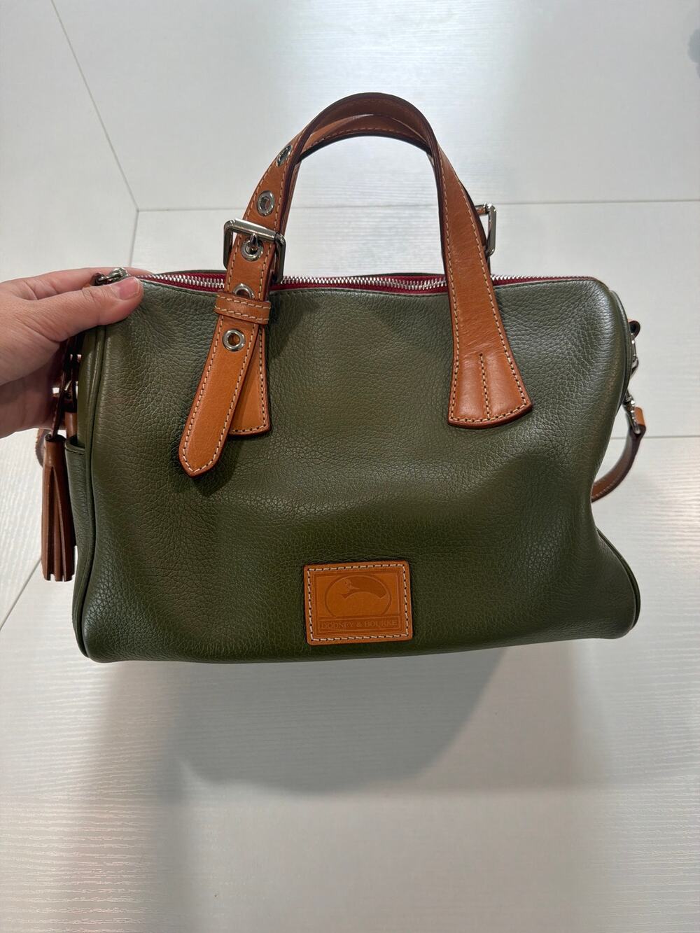 Dooney & Bourke Top Handle Bag Green